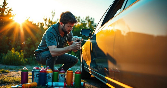 Tinta Spray Automotiva: Transforme Seu Veículo com Acabamento Perfeito Tinta Spray Automotiva: Transforme Seu Veículo com Acabamento Perfeito
